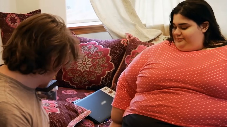 Rowdy, Amber Rachdi's ex-boyfriend, making an appearance on My 600-lb Life