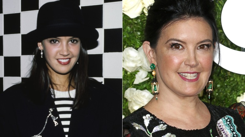 Split of Phoebe Cates in the 80s and in 2017