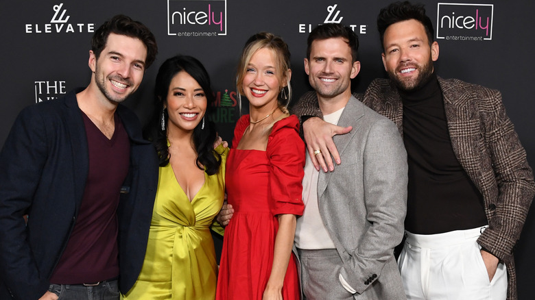 The cast of "A Christmas to Treasure"