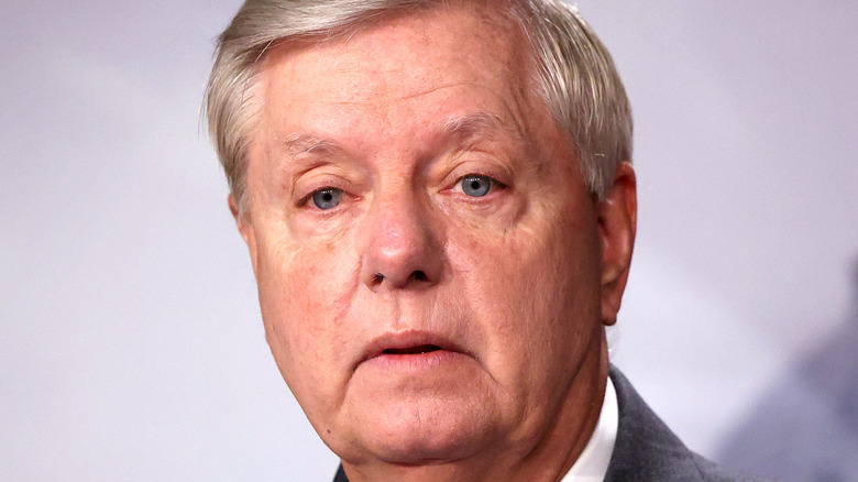 Senator Lindsey Graham looking ahead 