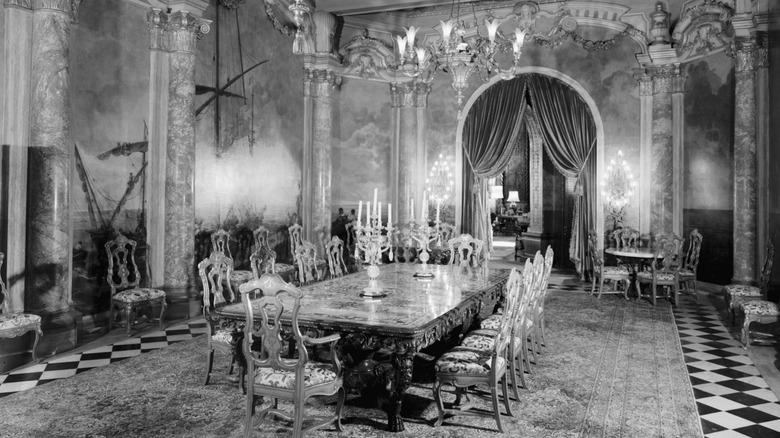 1967 view of Mar-a-Lago dining room