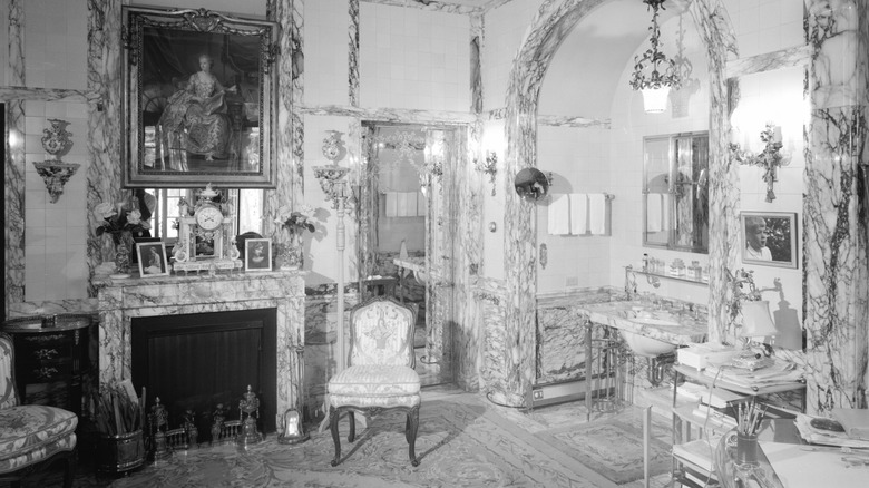 1967 master dressing room  at Mar-a-Lago