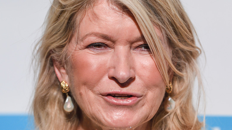 Martha Stewart talking