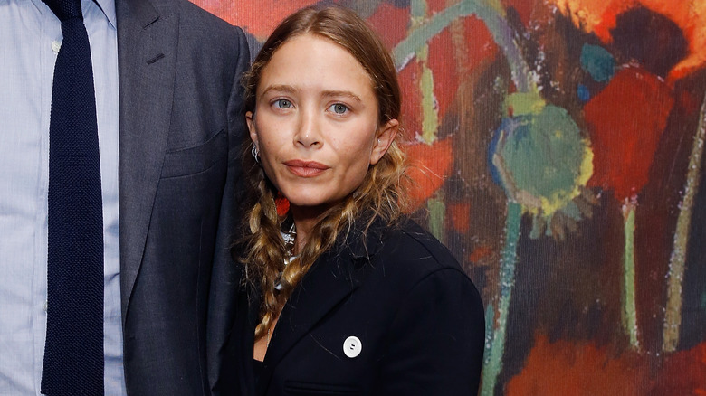Mary-Kate Olsen at the 2017 Take Home A Nude Art Party and auction at Sotheby's