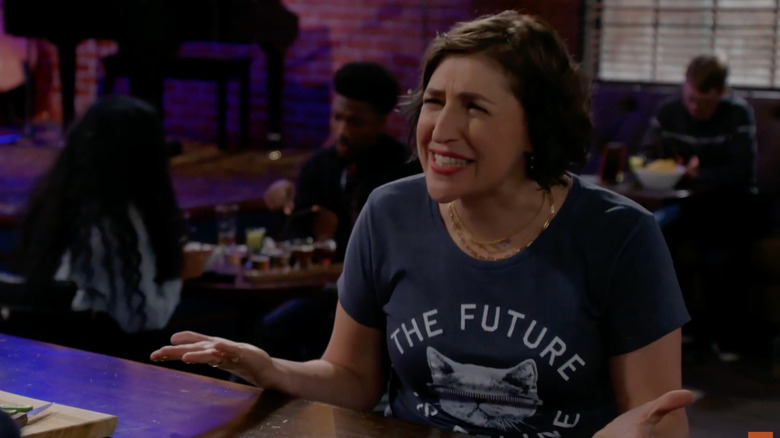 Mayim Bialik in an episode of Call Me Kat