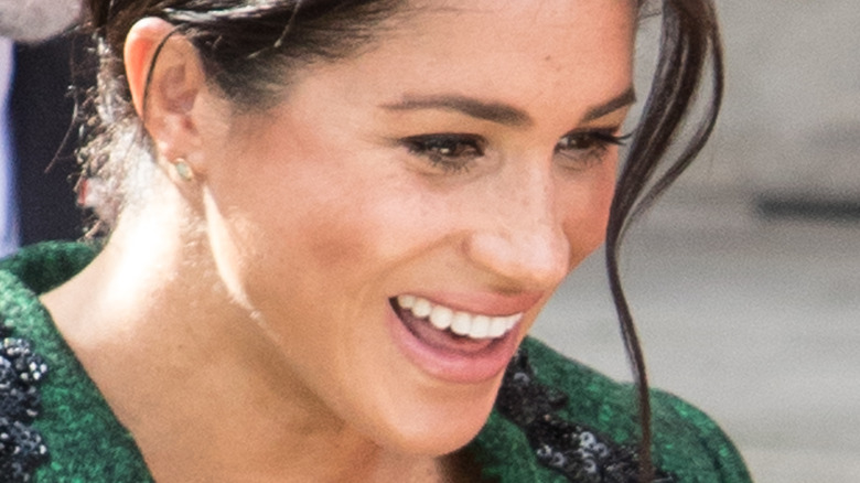 Meghan Markle smiling