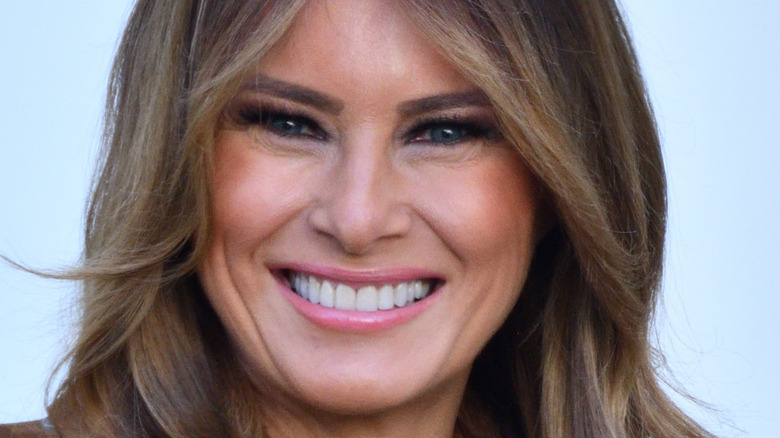 Melania Trump up close