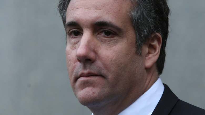 Michael Cohen outside