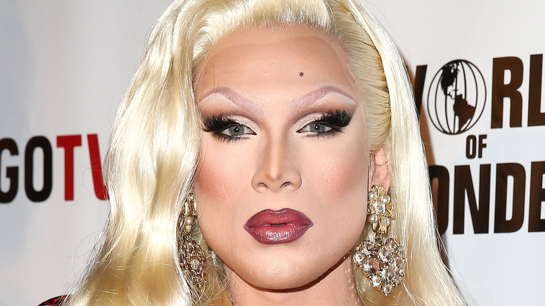 Miss Fame posing