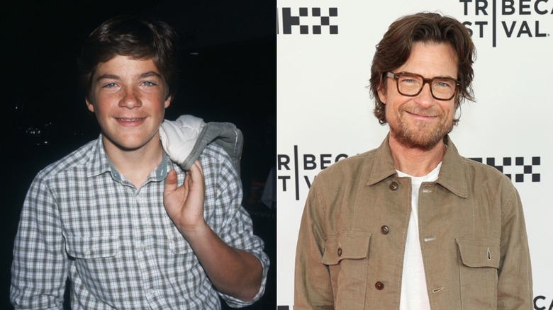 Jason Bateman in 1985 & at the 2026 Tribeca Film Festival