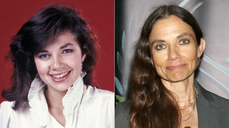 Justine Bateman in 1985 & at the 2018 Catalina Film Festival