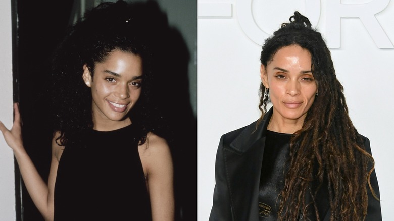 Lisa Bonet circa 1986 & at a fashion show in 2020