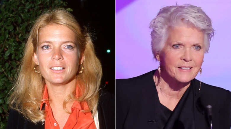 Meredith Baxter in the 1980s and 2024