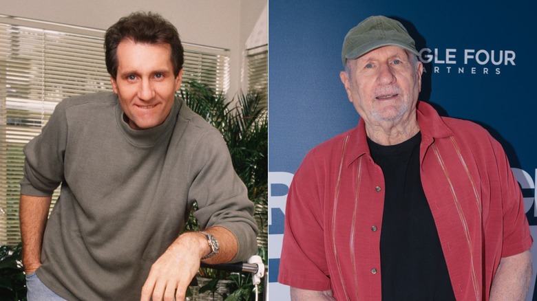 Split image of Ed O'Neill in 1989 and 2026