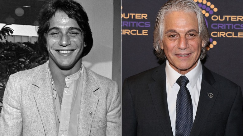 Split image of Tony Danza in the 1980s and in 2024