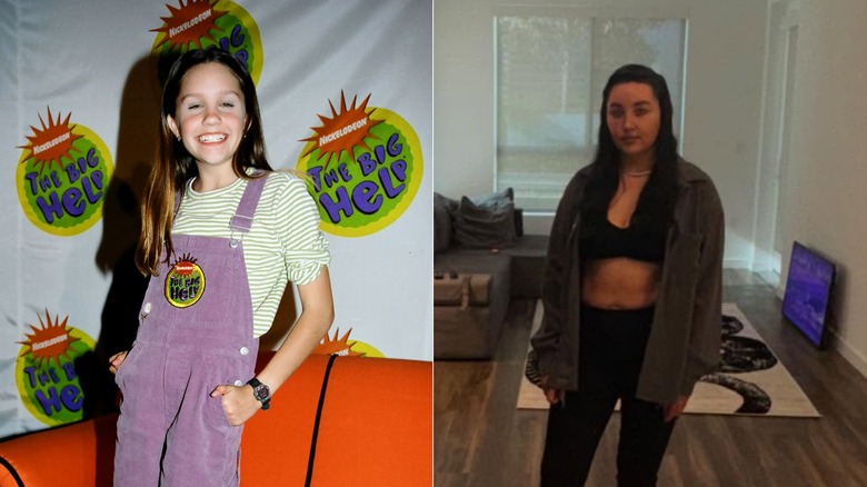 Split image of Amanda Bynes then and now.