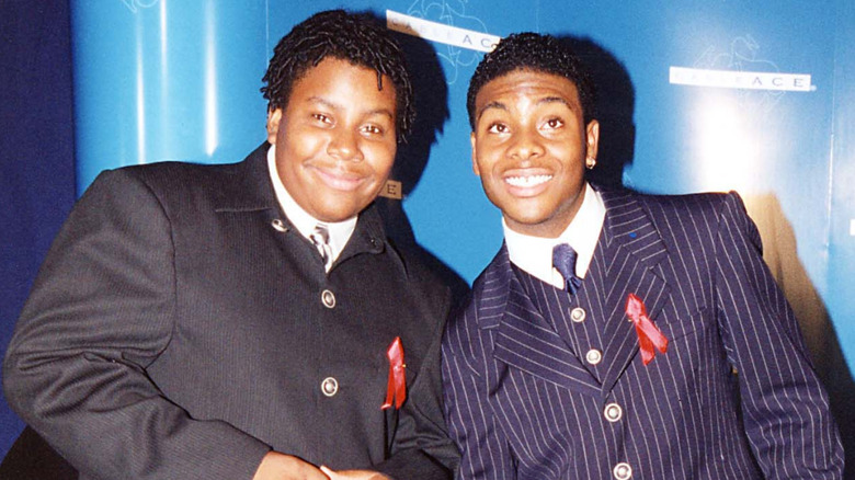 Kenan Thompson and Kel Mitchell smiling.