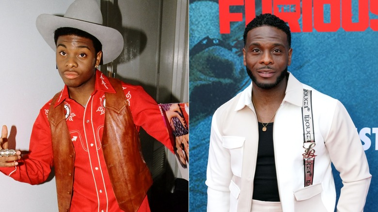 Split image of Kel Mitchell then and now.