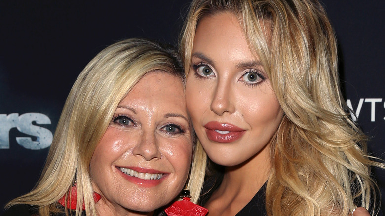 Olivia Newton-John and her daughter, Chloe Lattanzi