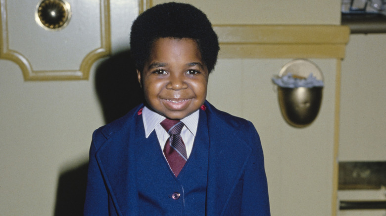 Gary Coleman wearing a suit and tie