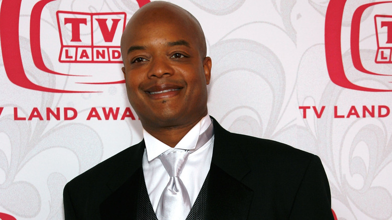 Todd Bridges wearing a suit and tie