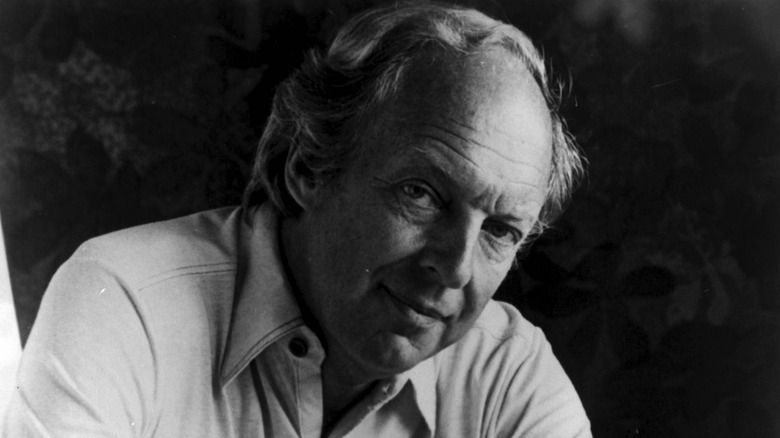Conrad Bain in black-and-white