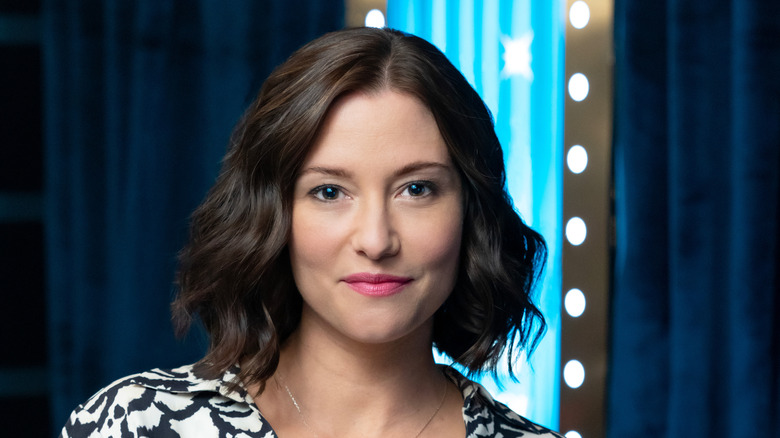Chyler Leigh posing