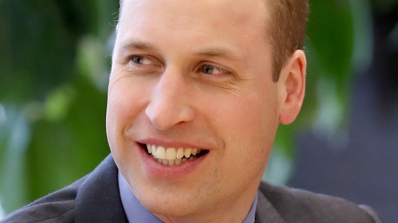 Prince William smiling