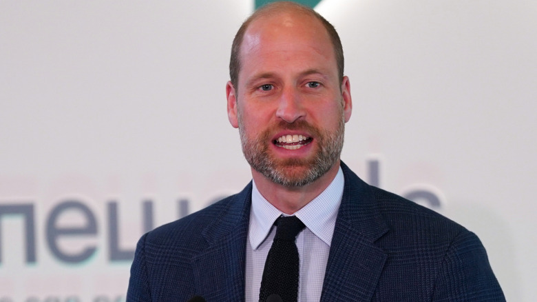 Prince William smiling