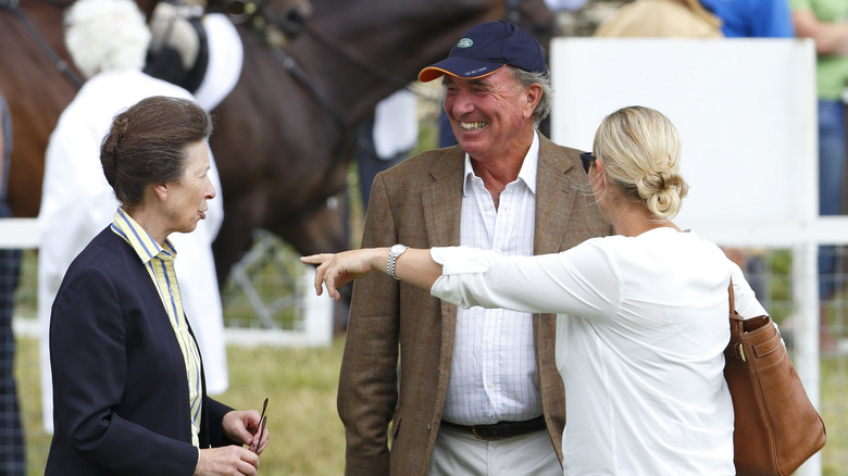 Princess Anne, Mark Phillips at Gatcombe