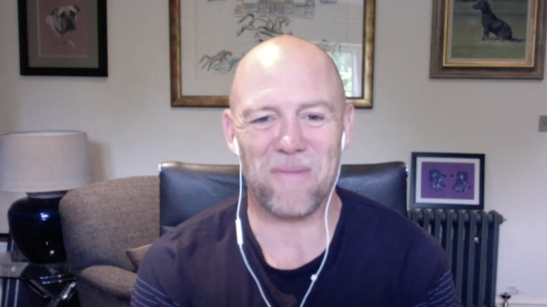 Mike Tindall at home