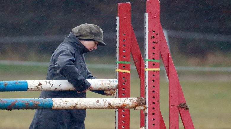 Princess Anne at Gatcombe Park