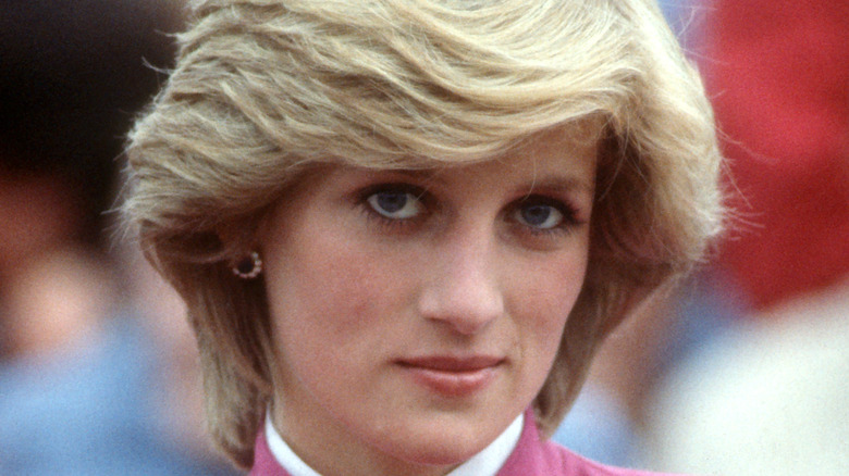 Princess Diana posing