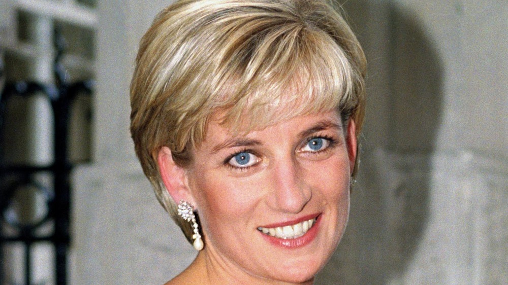 Princess Diana smiling