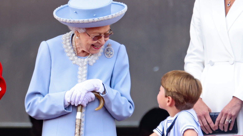 Queen Elizabeth II, Prince Louis 