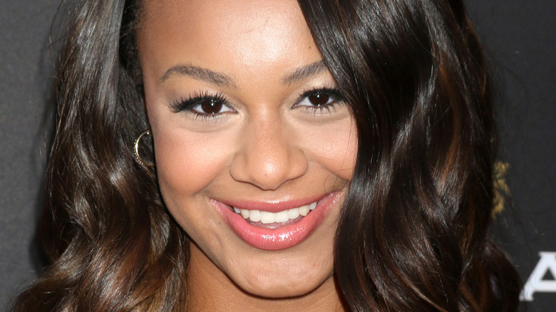 Nia Sioux smiling 