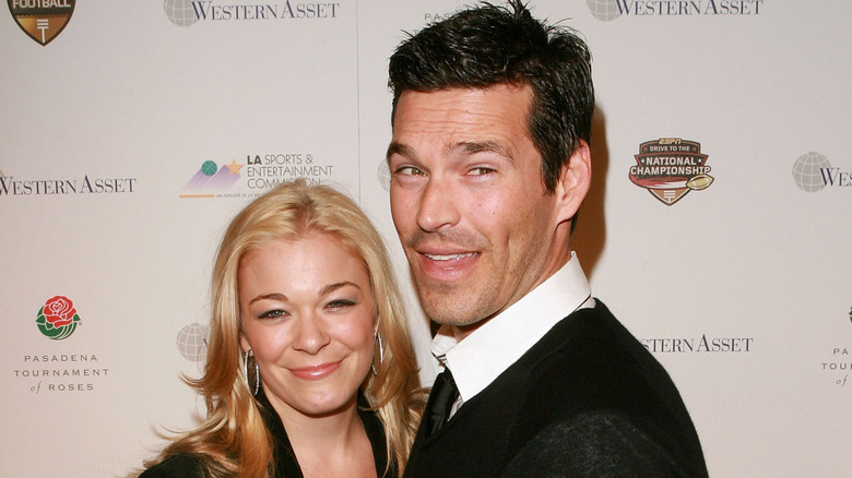 LeAnn Rimes and Eddie Cibrian on the red carpet