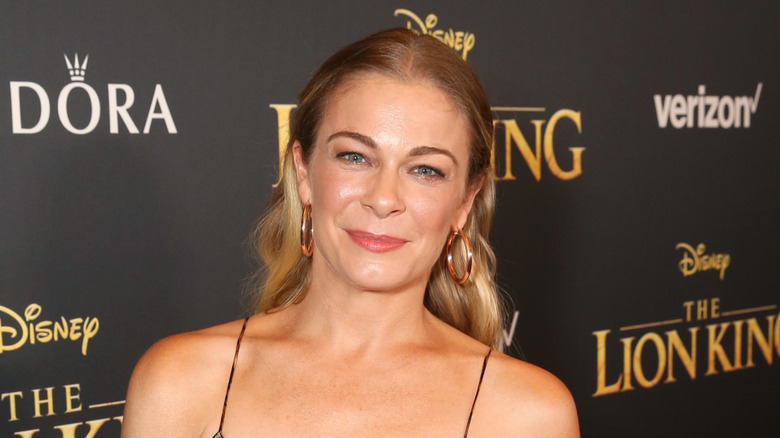 LeAnn Rimes at the premier of The Lion King in 2019
