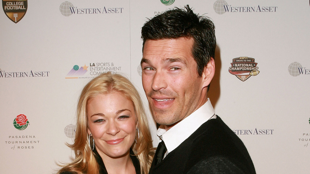 LeAnn Rimes and Eddie Cibrian on the red carpet