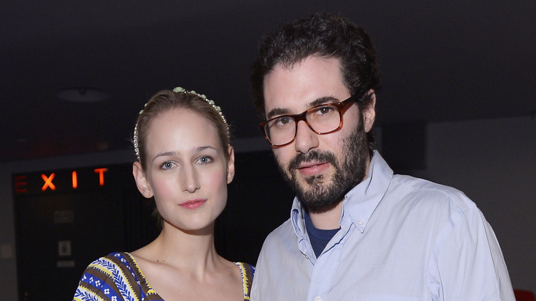 Leelee Sobieski and Adam Kimmel posing