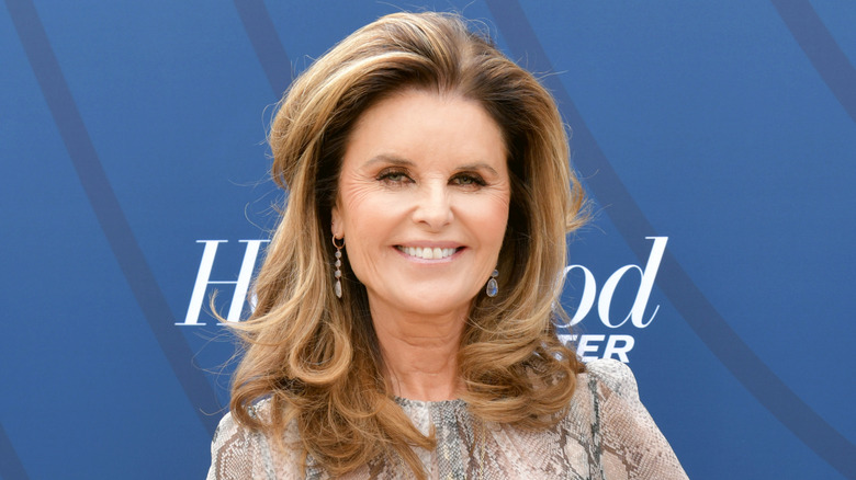 Maria Shriver smiling