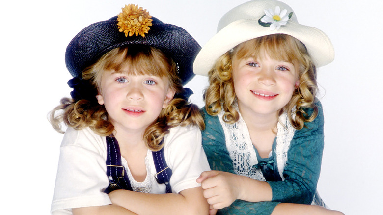 The Olsen twins as little girls