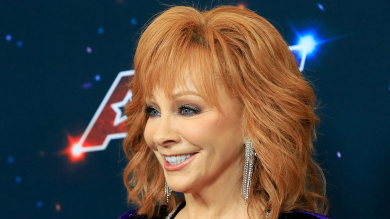 Reba McEntire smiling