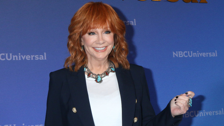 Reba McEntire smiling