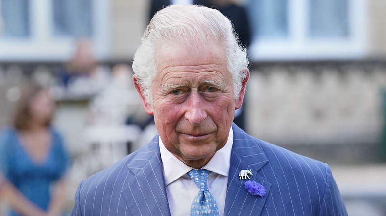 King Charles III at an event