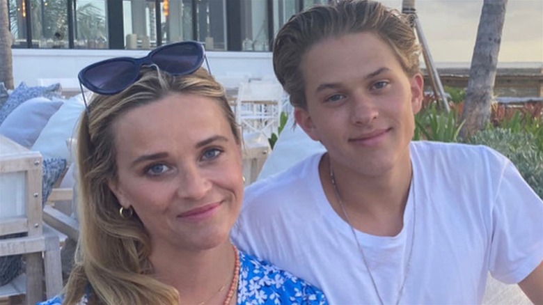 Actor Reese Witherspoon and Deacon Phillippe