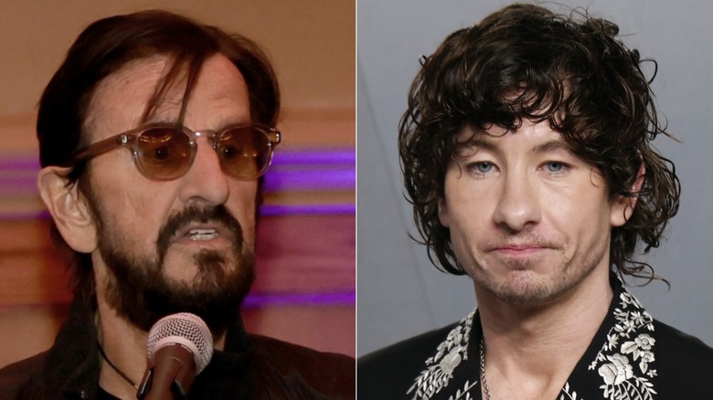 Split image of Ringo Starr and Barry Keoghan