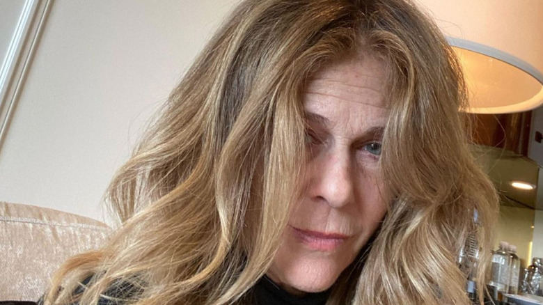 Rita Wilson without makeup