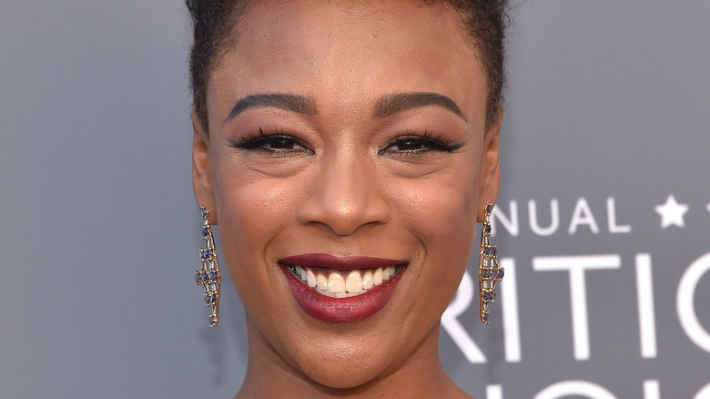 Samira Wiley posing at event