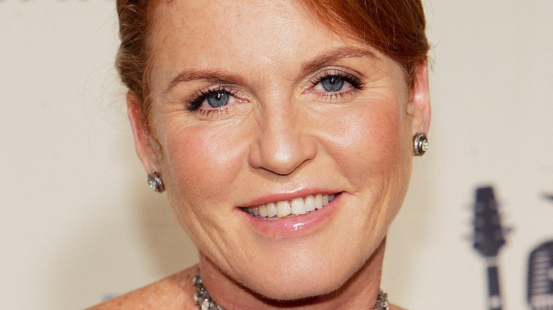 Sarah Ferguson smiling 